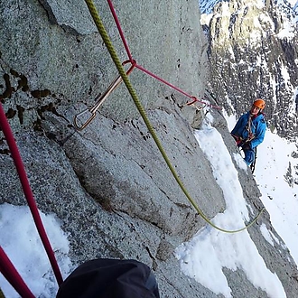 Prvovýstup v severovýchodní stěně Rysů, Tatry